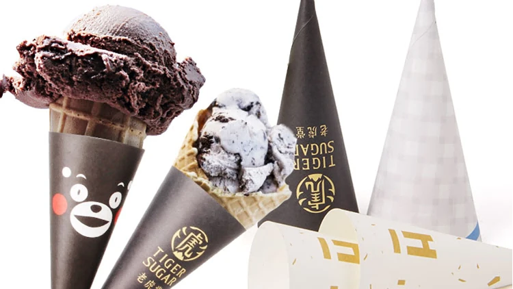 ice cream cone paper sleeves 3 ice cream cone paper sleeves 3