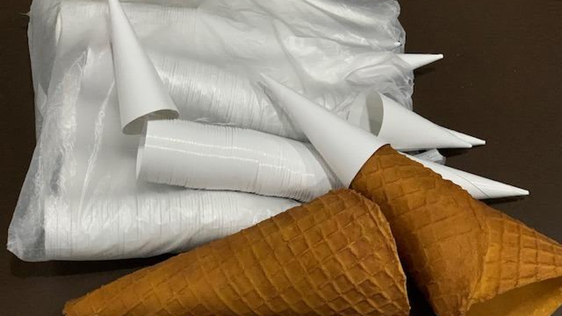 Custom Ice cream cone sleeves 1 Custom Ice cream cone sleeves 1